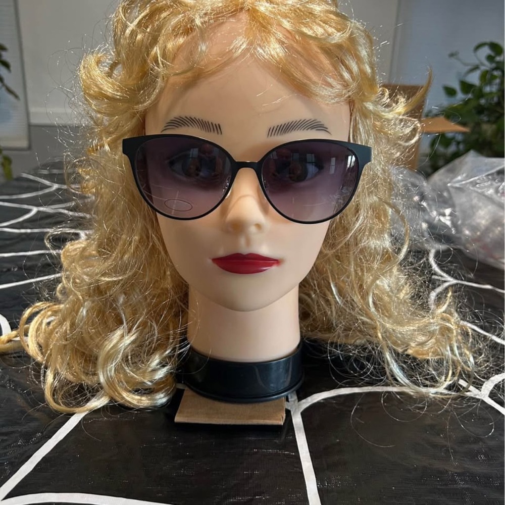 bebe Black Gradient Sunglasses